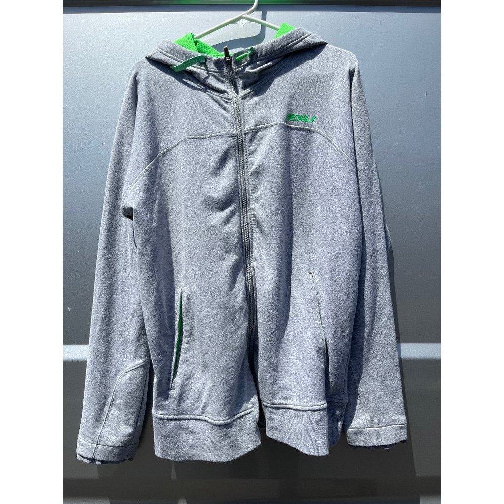 2XU Zipper hoody sweat shirt